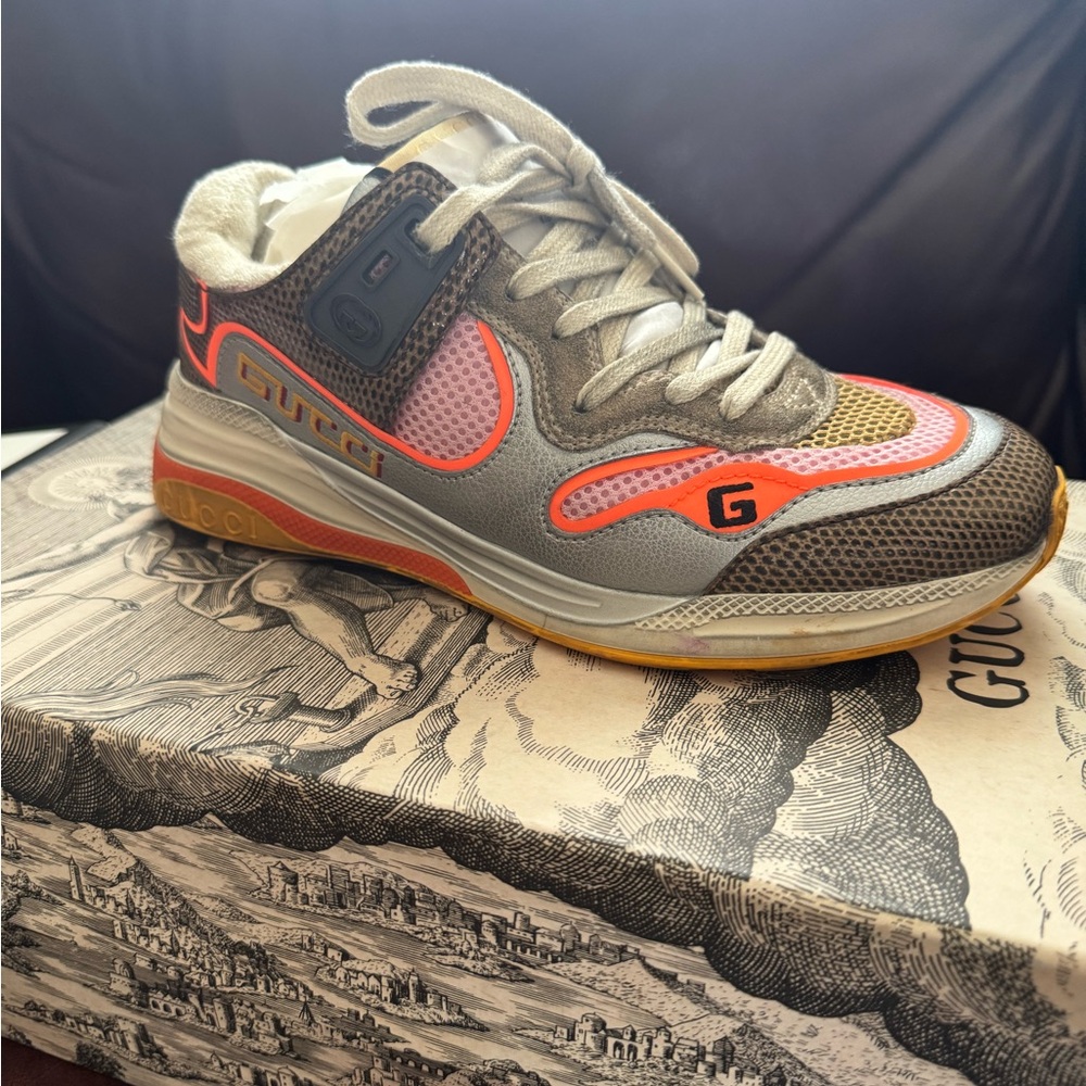 Gucci multicolor sneaker size 36. Women - Picture 6 of 7
